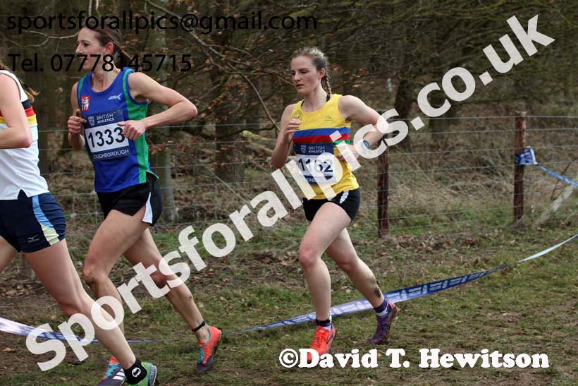 Senior womens 2019 British Athletics Inter Counties Cross Country, Prestwood Hall, Loughborough. Photo:  David T. Hewitson/Sports for All Pics